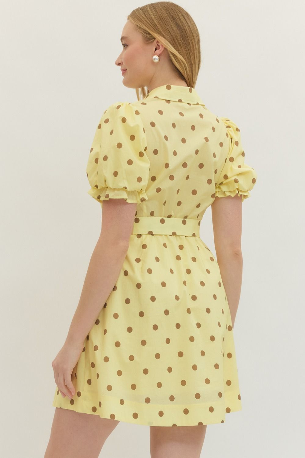 The Stephanie Polka Dot Mini Dress