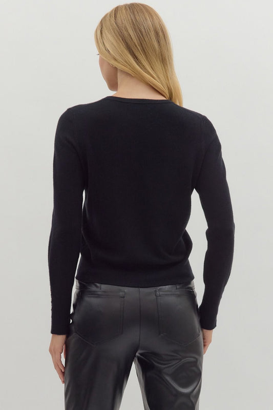 Greta Round Neck Top