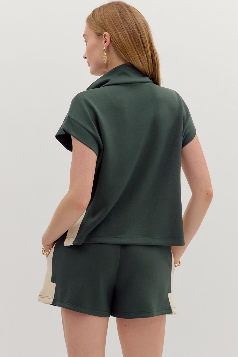 Eliza Zip Front Pullover