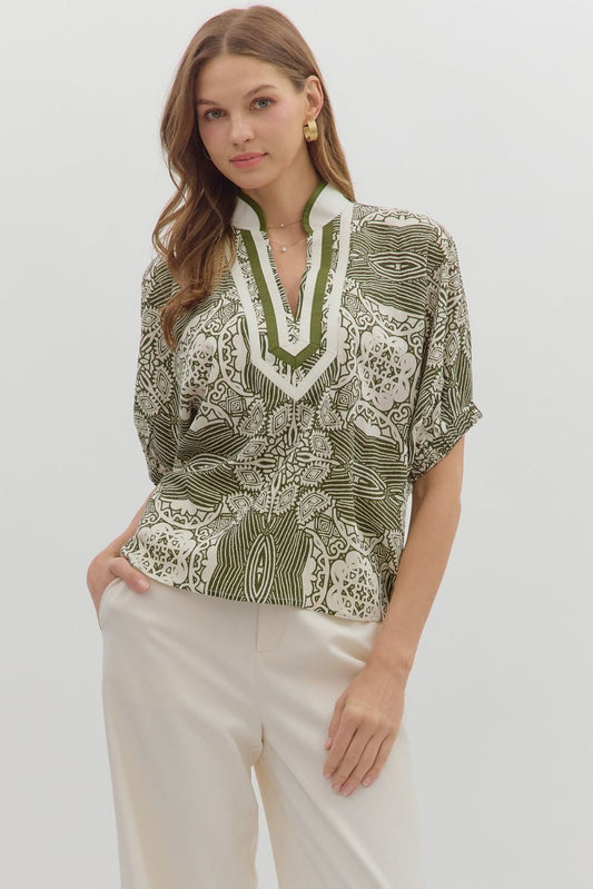 Corinne Caftan Top