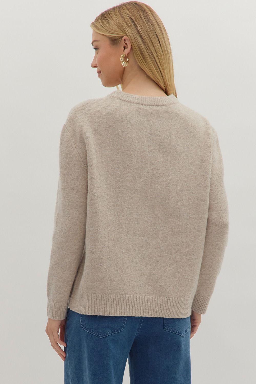 Winslow Bear Sweater Top