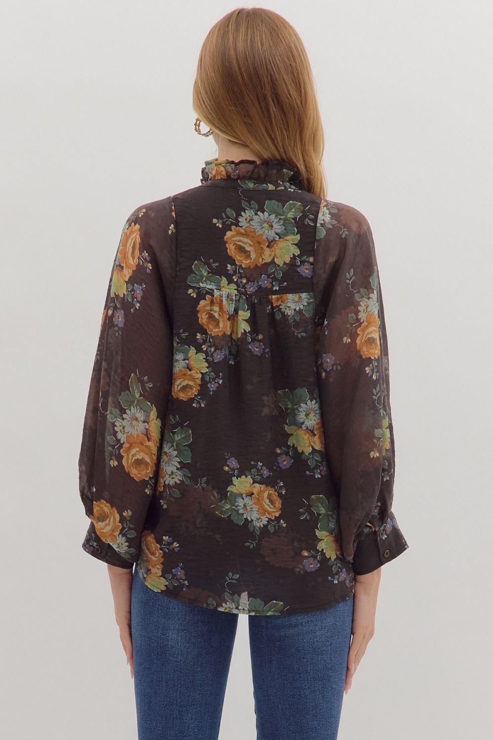 The Lillian Floral Blouse