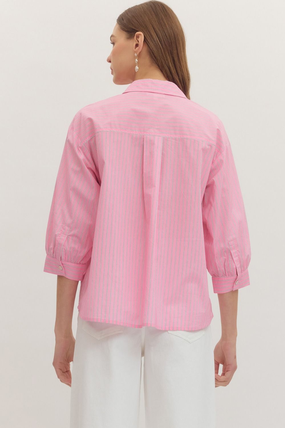 Riviera Striped Tunic Blouse