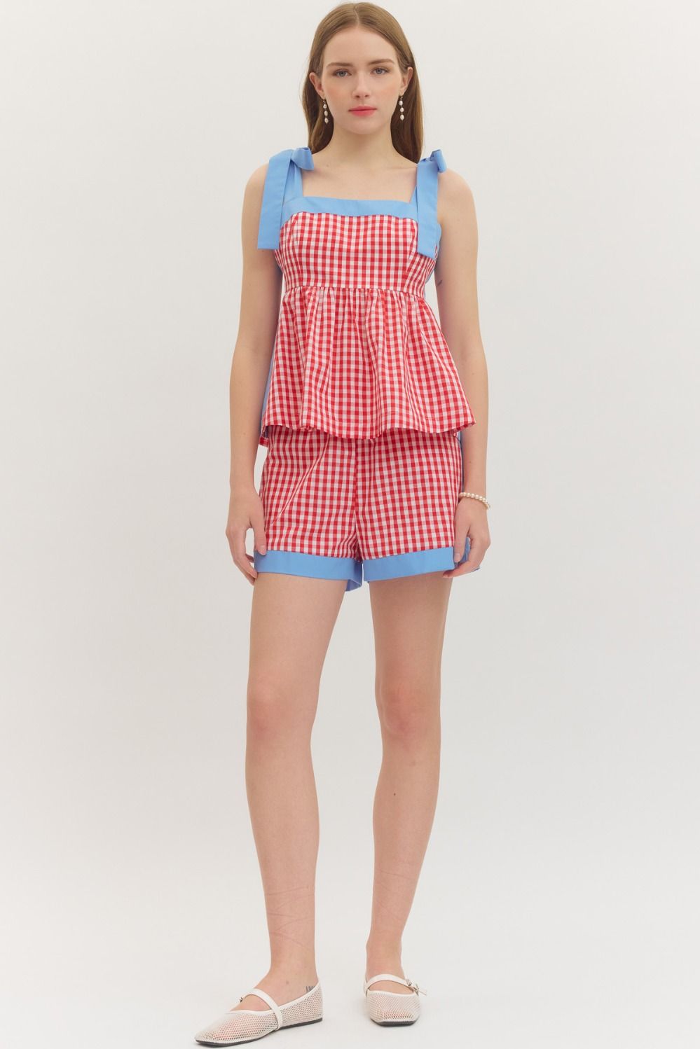The Cassidy Gingham Top
