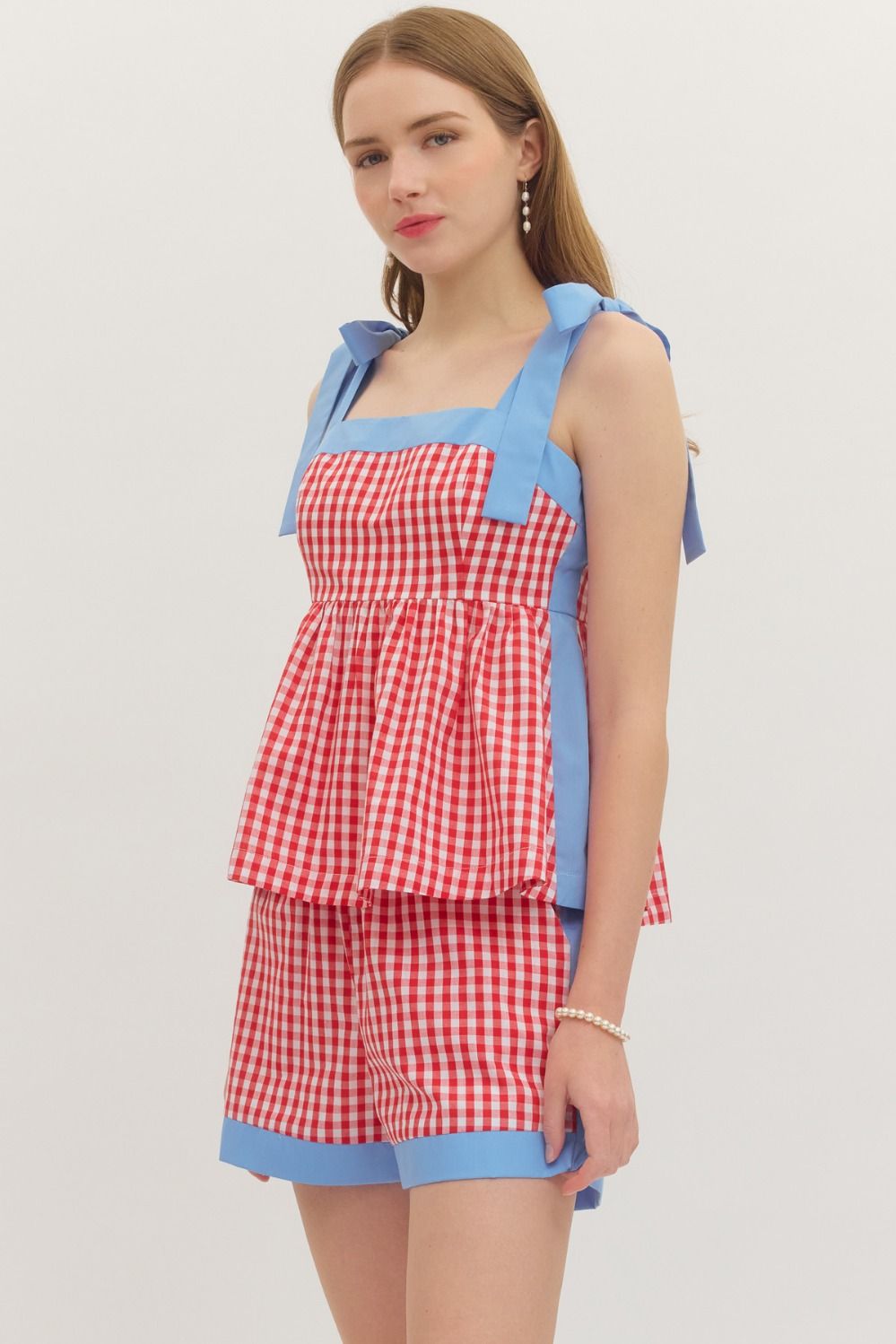 The Cassidy Gingham Top