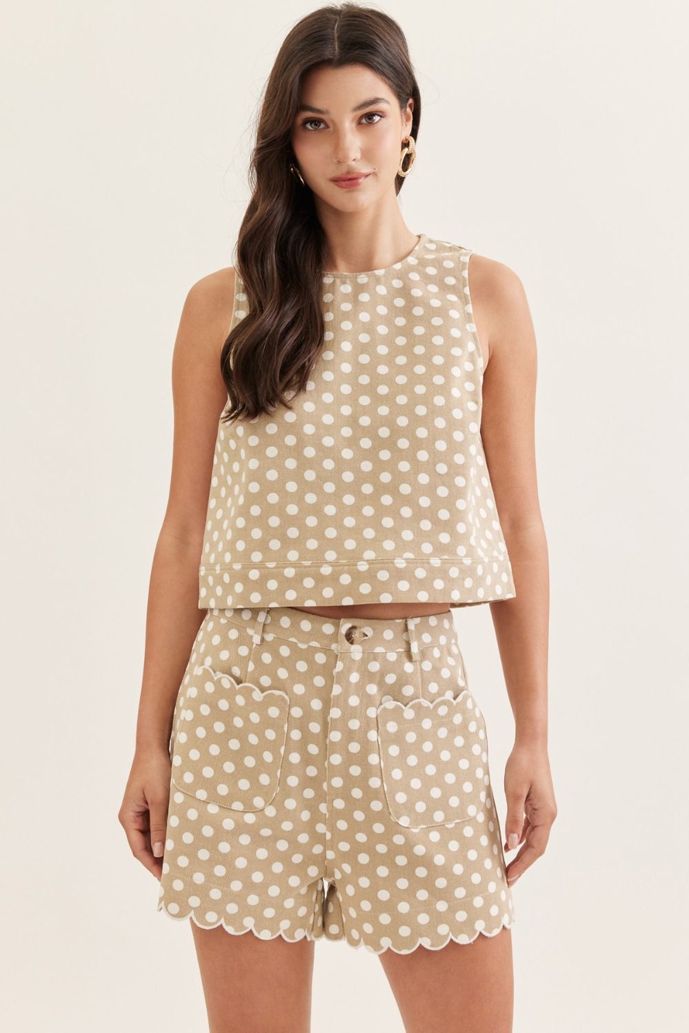The Felicity Polka Dot Top