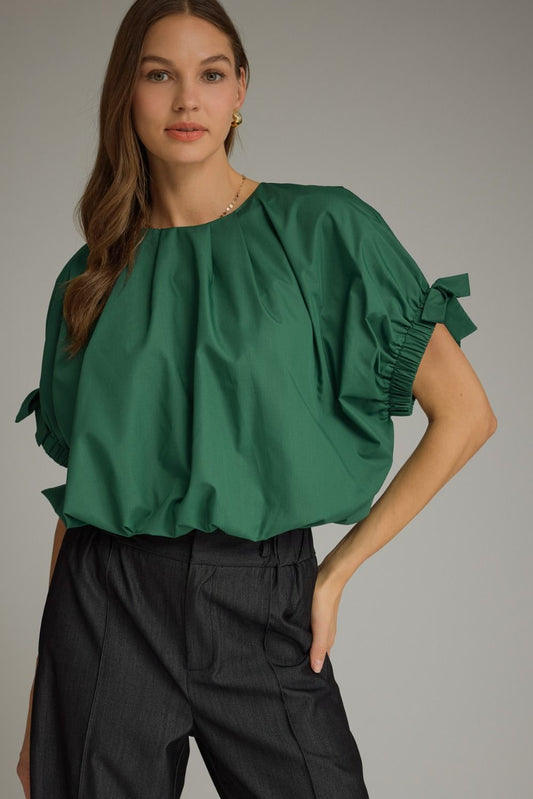 Genevieve Sleeve Tie Blouse