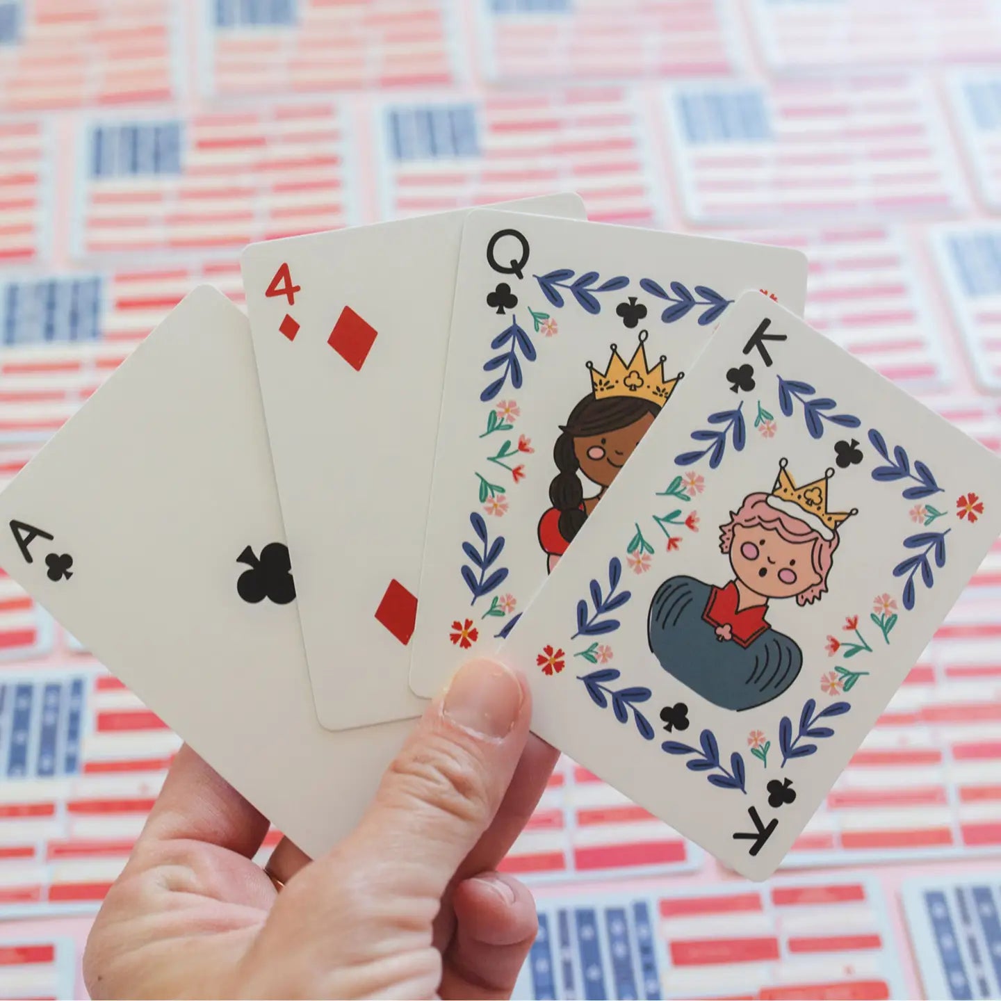 American Flag Book Playing Cards