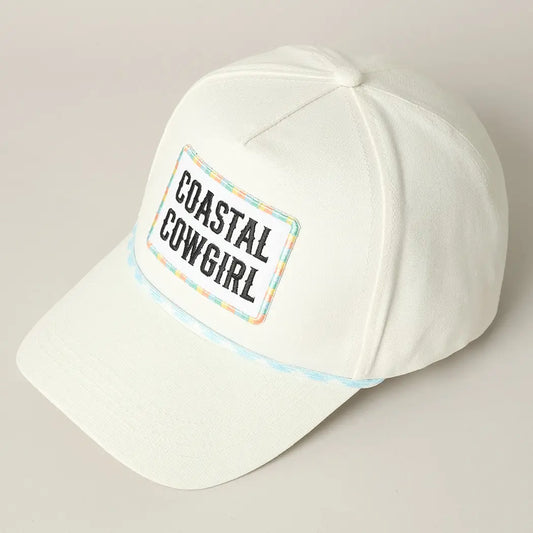 Coastal Cowgirl Patch Hat