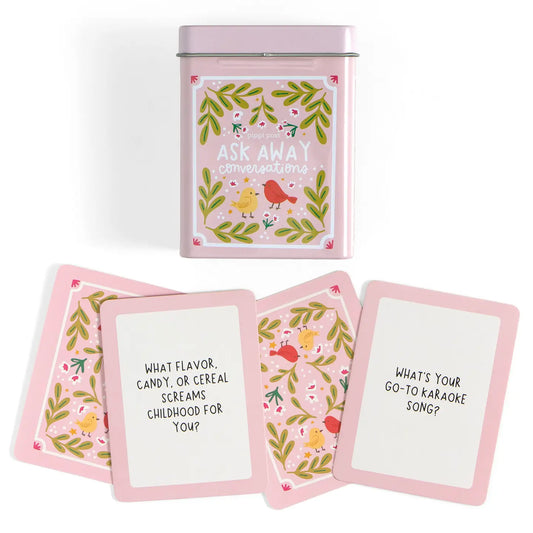 Ask Away Conversation Cards & Tin