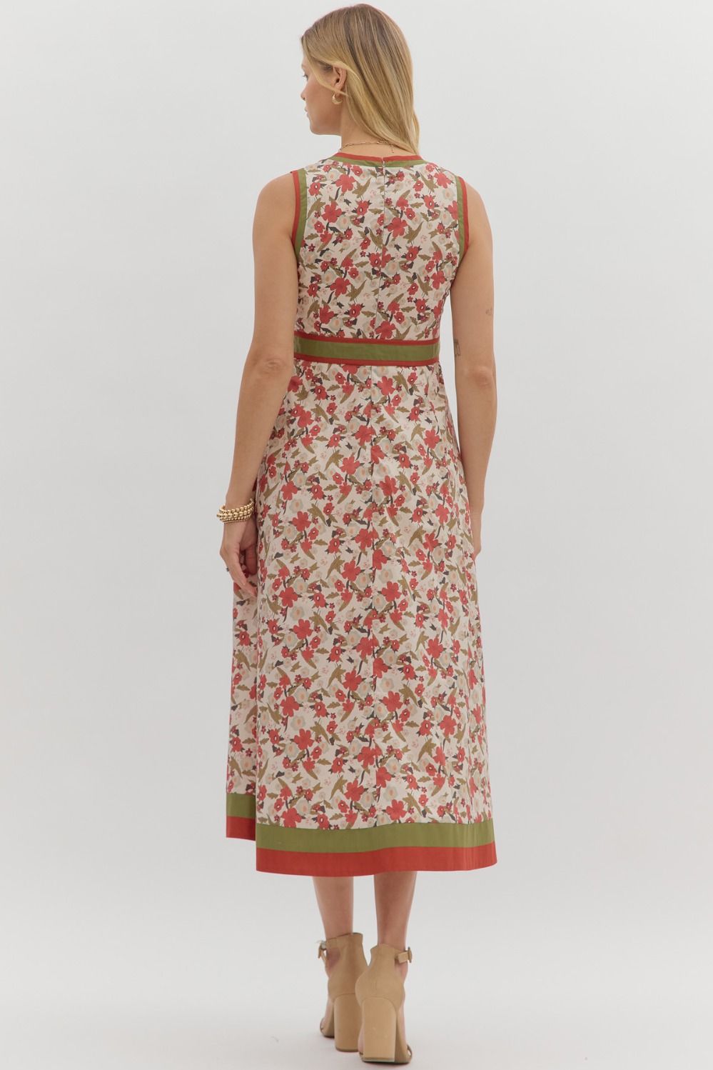 Molly Floral Midi Dress