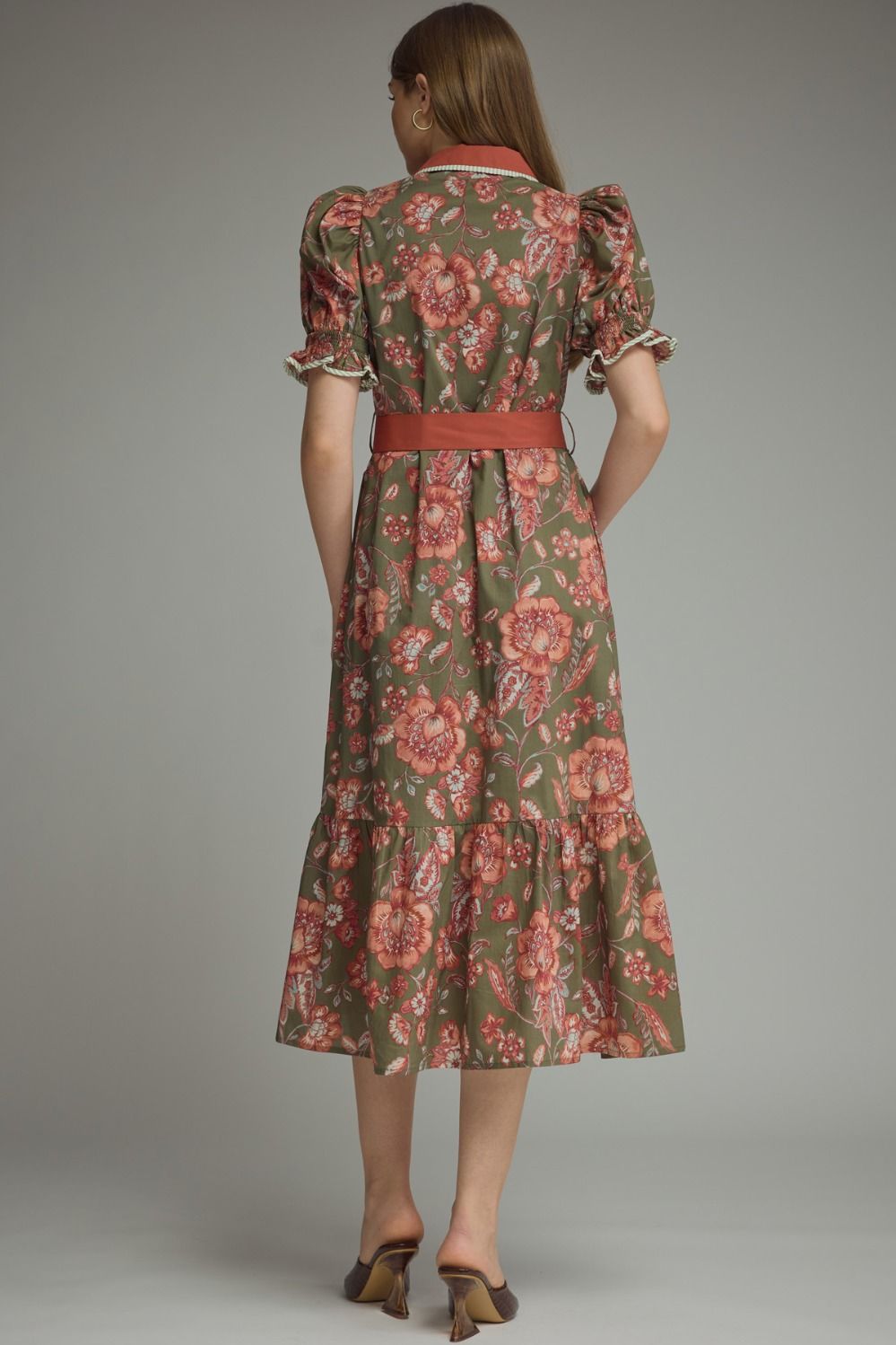 Lenora Floral Midi Dress