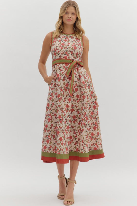 Molly Floral Midi Dress