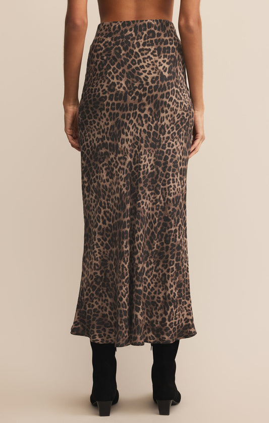 Z Supply Isabel Leopard Skirt