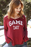 Wooden Ships Game Day V-Neck Top