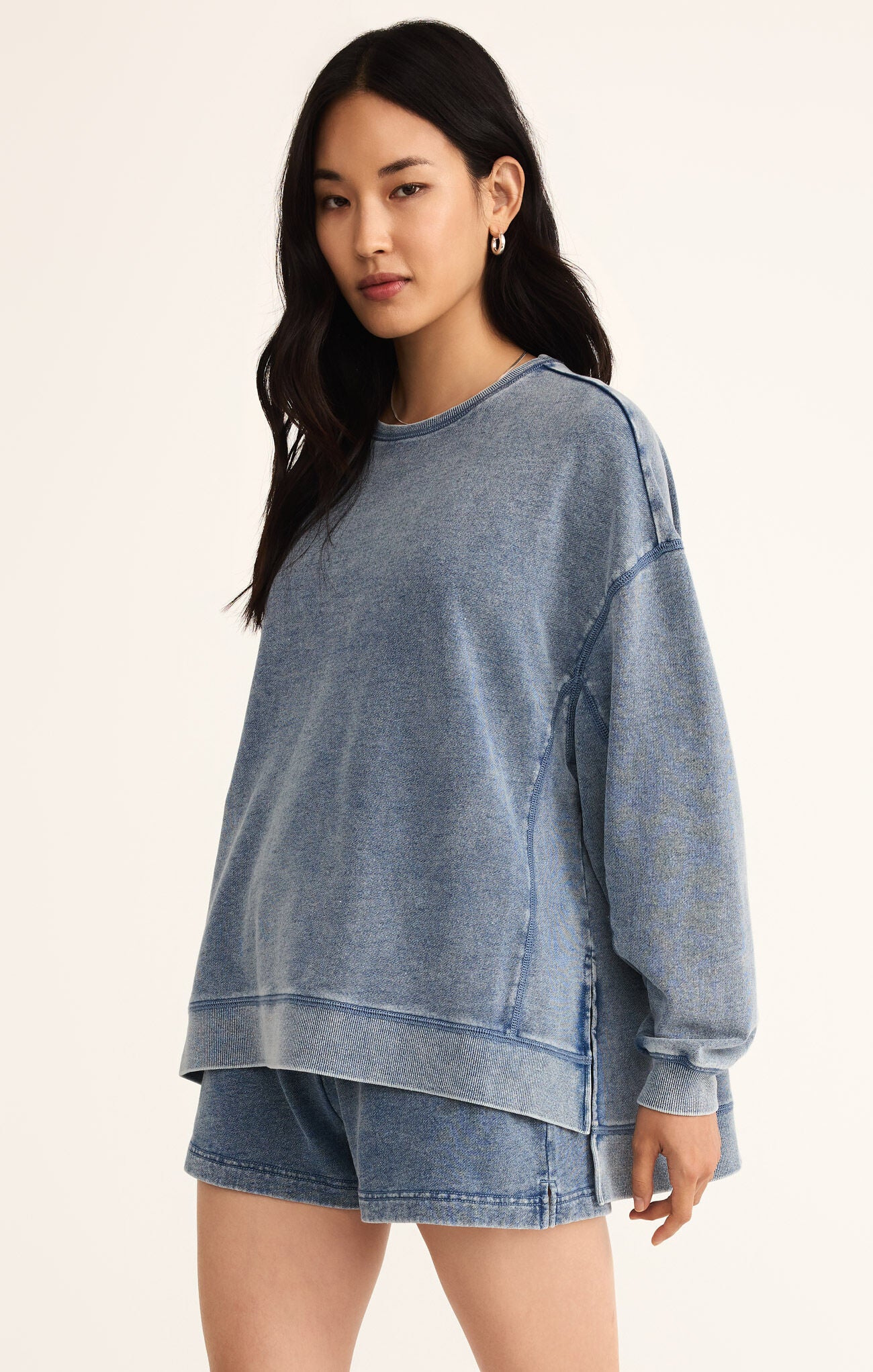 Z Supply Knit Denim Modern Weekender