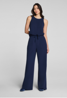 Spanx AirEssentials French Rib Sleeveless Jumpsuit