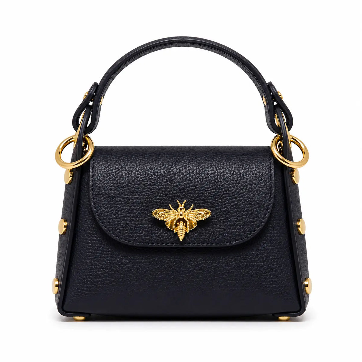 Bianca Bumblebee Italian Leather Mini Bag