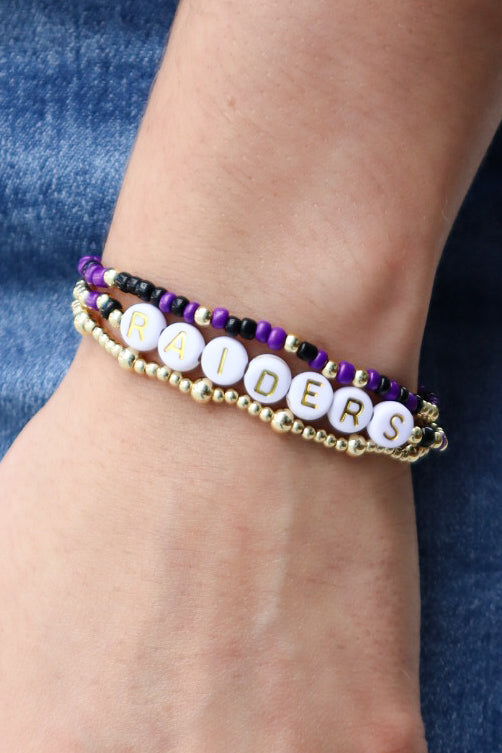 local_High_School_Stack_Bracelet Raiders 