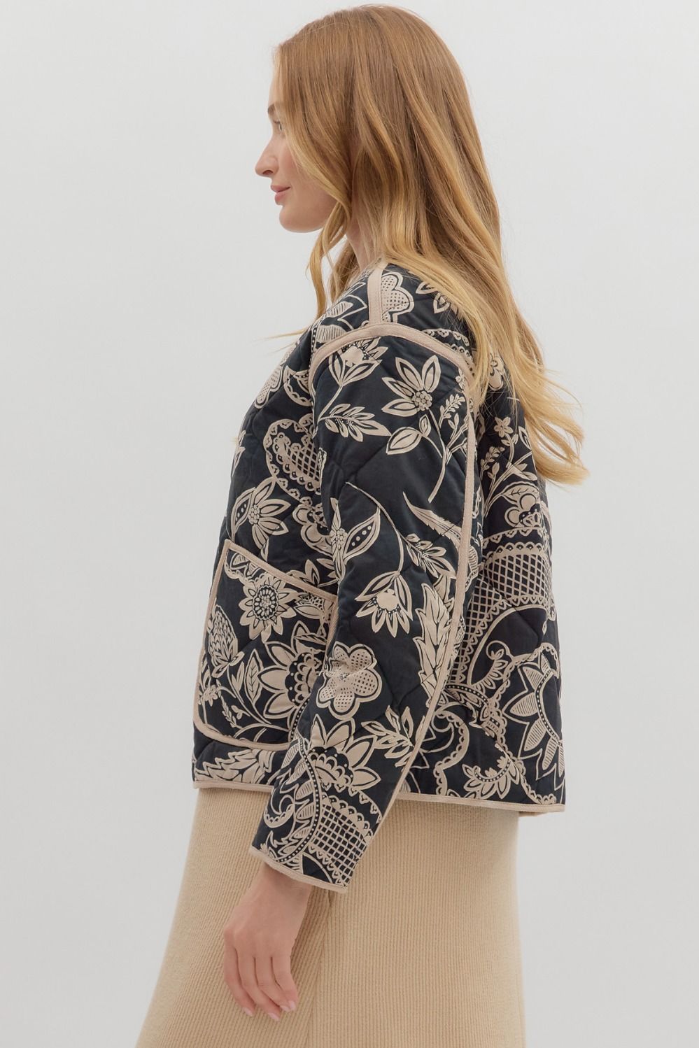 Paisley Quilted Jacket