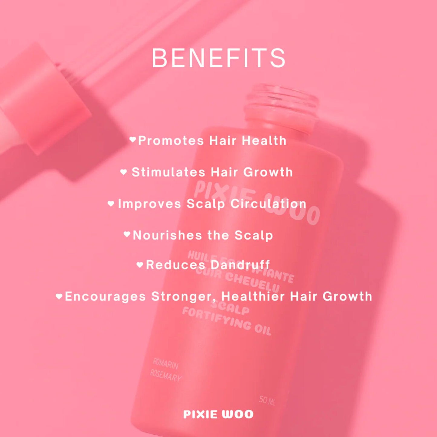 Pixie Woo Pre-Wash Fortifying Rosemary Oil for Scalp