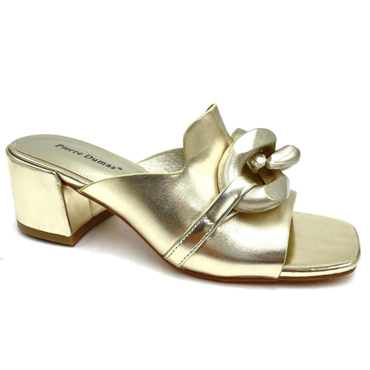 Linked Shoes- Gold