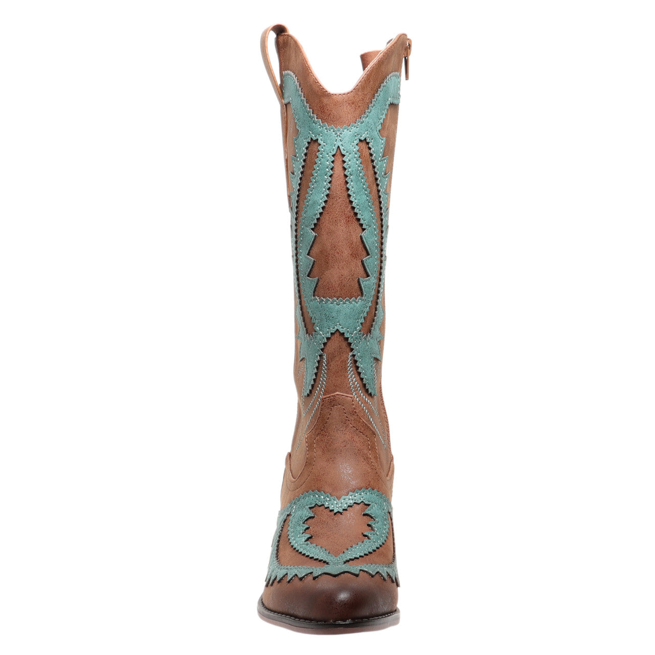 Step into bold Western style with these brown and turquoise cowgirl boots—crafted for comfort, confidence, and unforgettable flair.