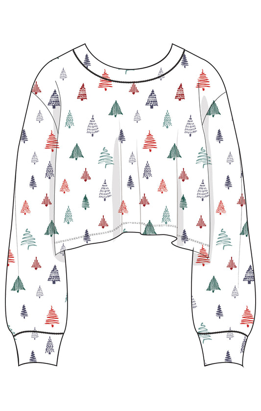 Z Supply Alpine Tree LS Top