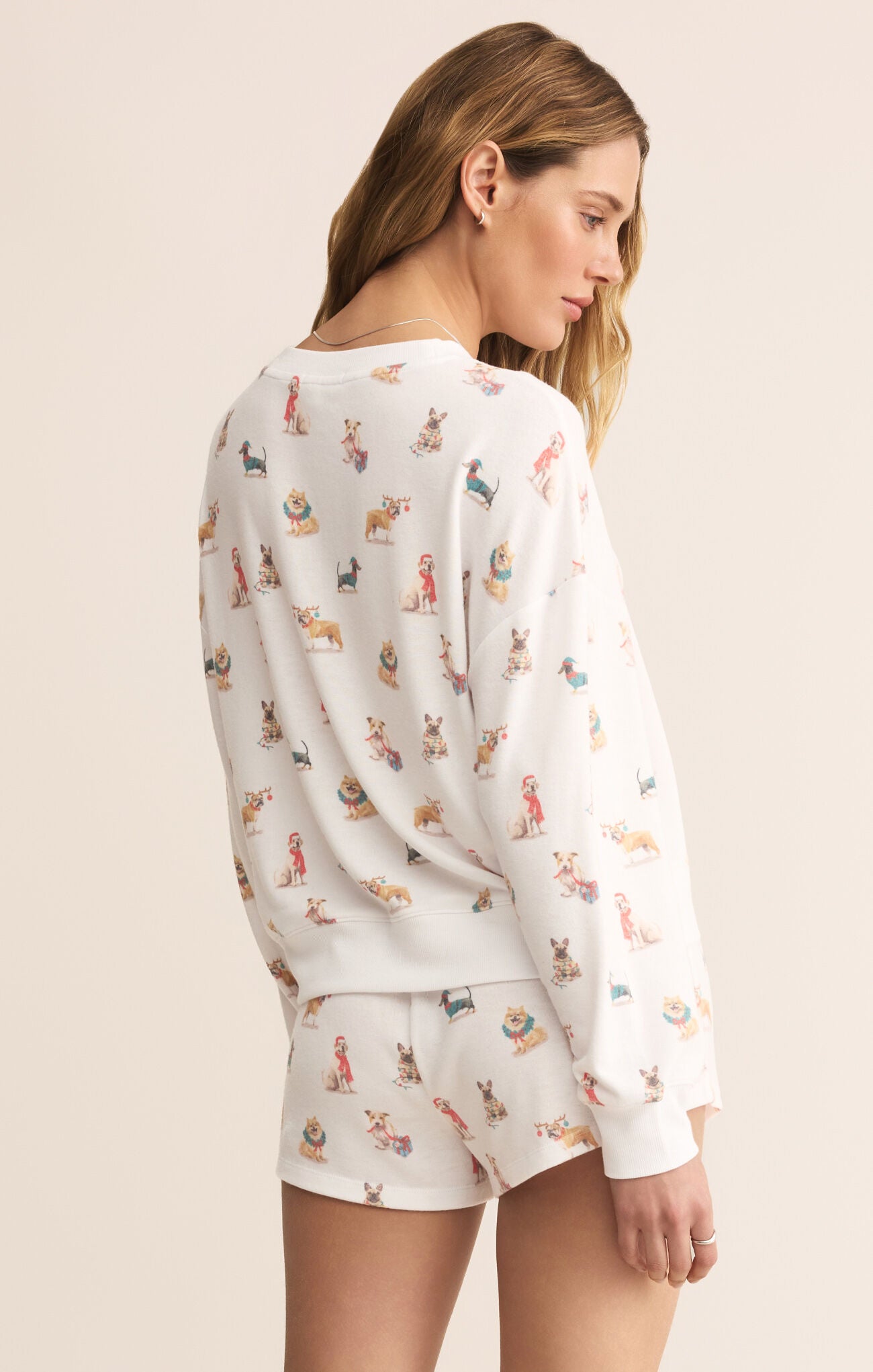 Z Supply Cozy Up Pup Ls Top