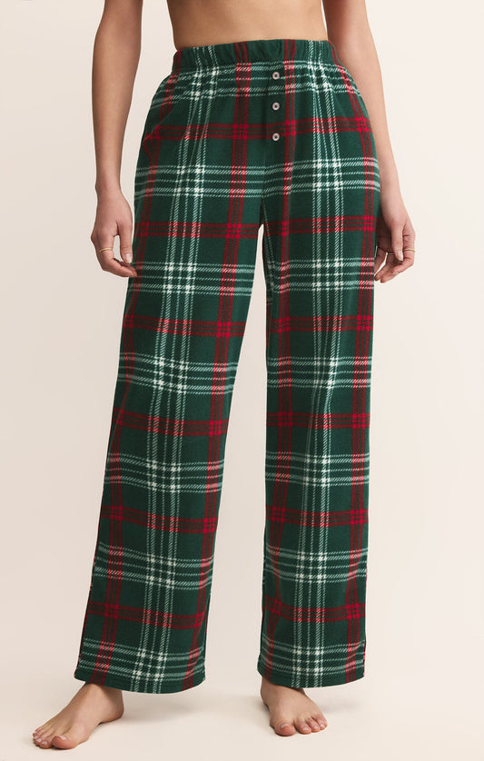 Z Supply Hangout Plaid Pant