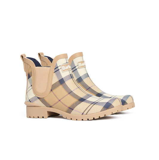 A stylish Chelsea wellington boot.
