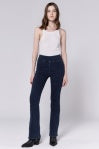 Mindy Mid Rise Clean Hem Stretch Jean