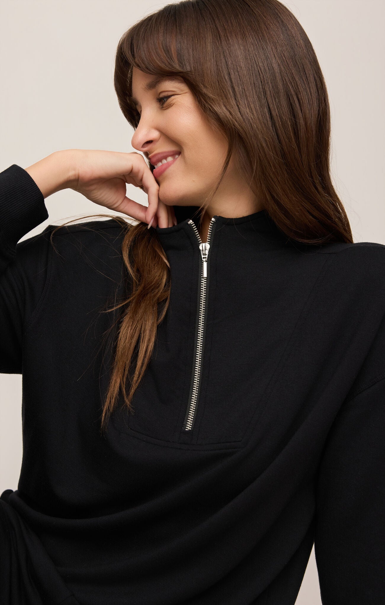 Z Supply Gate Check Modal Sweatshirt