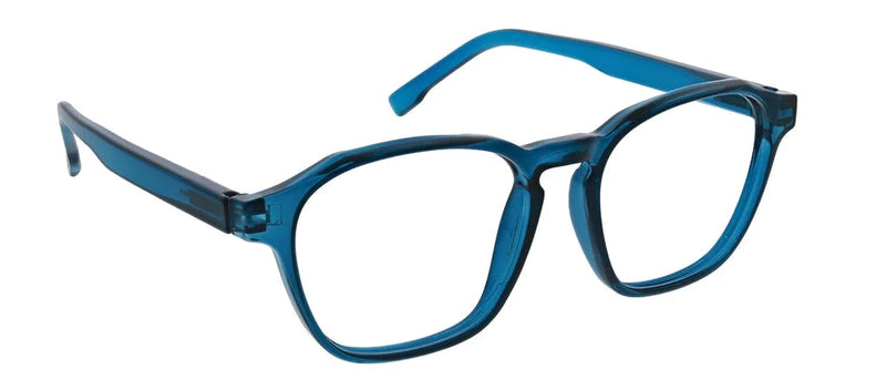 Peepers Off the Grid Glasses- Blue - Pieces And Peaches