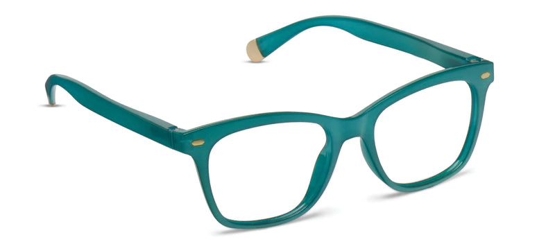 Peepers Poppy Glasses- Teal - Pieces And Peaches