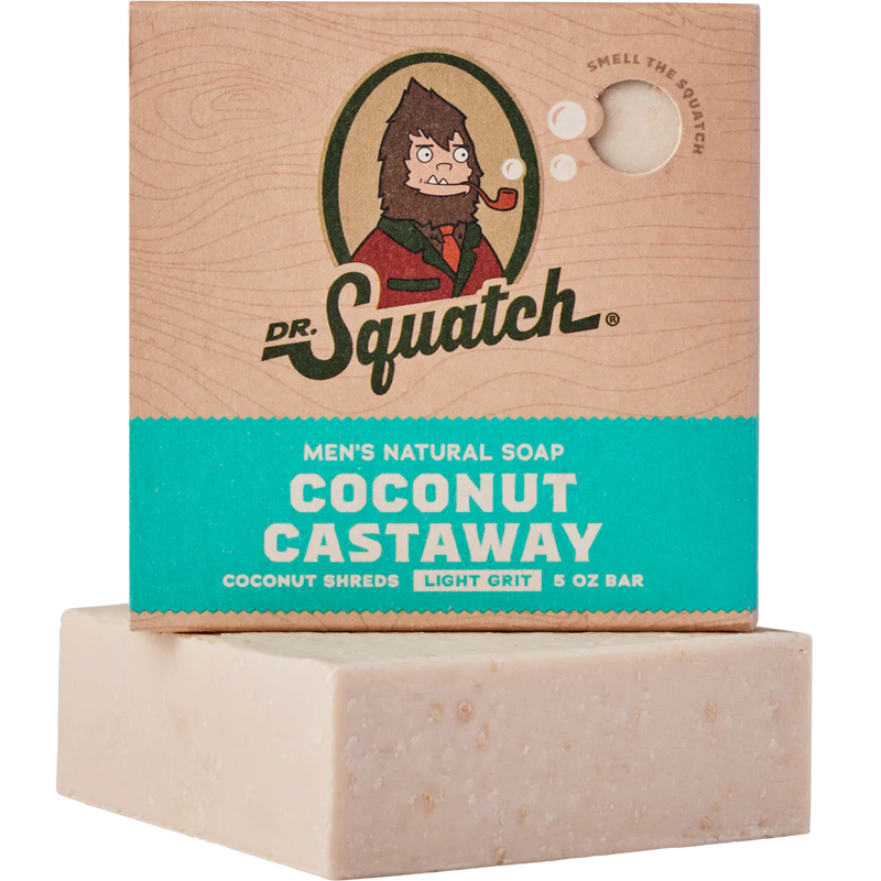 Dr. Squatch Bar Soap - Coconut Castaway