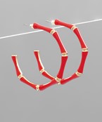 UGA Acrylic Earrings