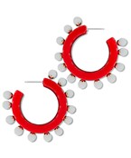 Go Team Earrings